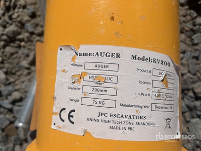 2024 JPC KV200 Podajnik ślimakowy