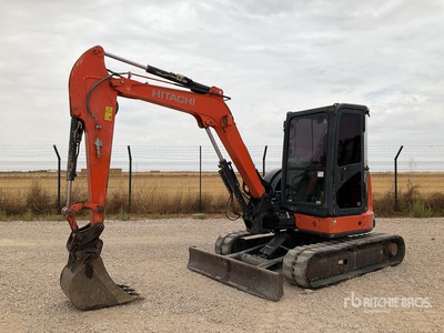 2016 Hitachi ZX48U-5ACLR Mini Excavator