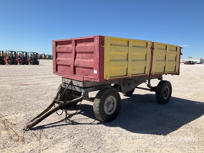 Trailer T/A Drawbar End Dump Agricultural Trailer