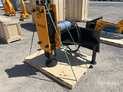 2025 JW JW680 Skid Steer Post Driver (Unused)