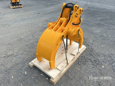 2025 JW ASC35 Q/C Excavator Grapple - Fits 1 - 3 Ton (Unused)
