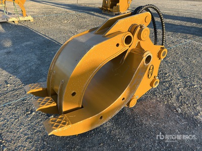 2025 JW ASC45 Q/C Excavator Grapple - Fits 4 - 7 Ton (Unused)
