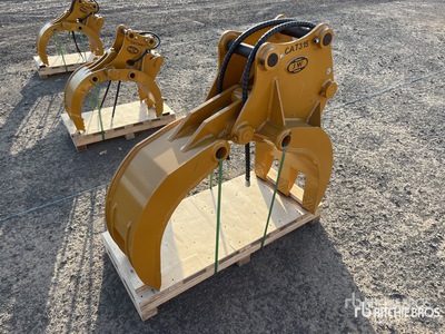 2025 JW ASC50 Q/C Excavator Grapple - Fits 4 - 7 Ton (Unused)