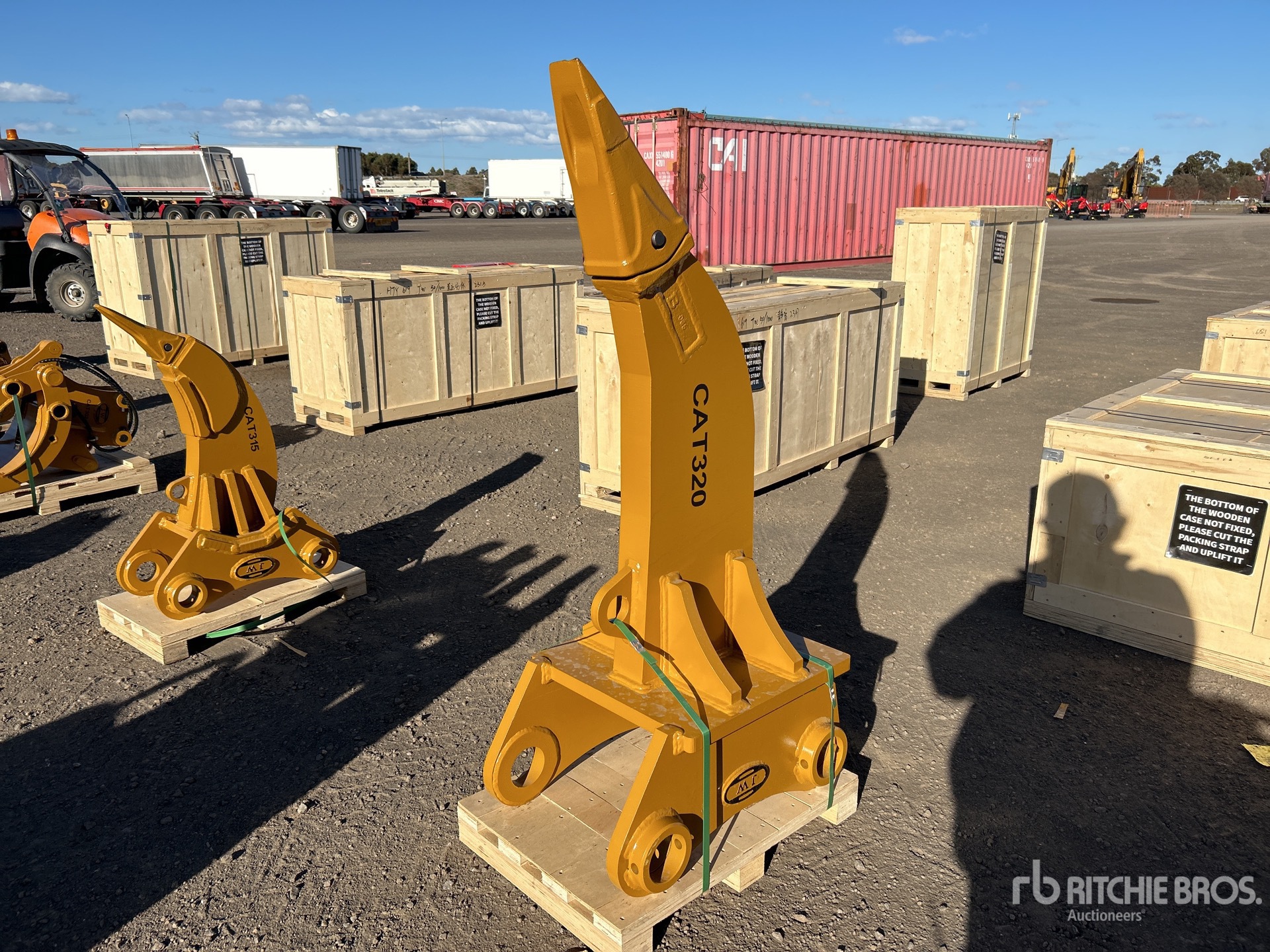 2025 JW JW08ER Excavator Ripper - Fits 20 - 30 Ton (Unused)