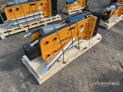 2025 JW JW850 Q/C Hydraulic Breaker - Fits 9 - 12 ton (Unused)