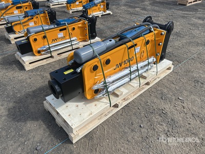 2025 JW JW1000 Q/C Hydraulic Breaker - Fits 12 - 17 ton (Unused)