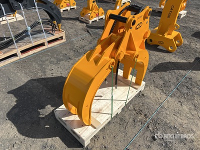 2025 JW ASC50 Q/C Excavator Grapple - Fits 4 - 7 ton (Unused)