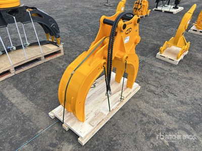 2025 JW ASC55 Q/C Excavator Grapple - Fits 4 - 7 ton (Unused)