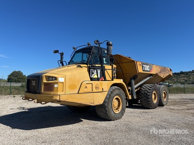 2016 Cat 730C2 Tombereau Articule を見 Articulated Dump Truck