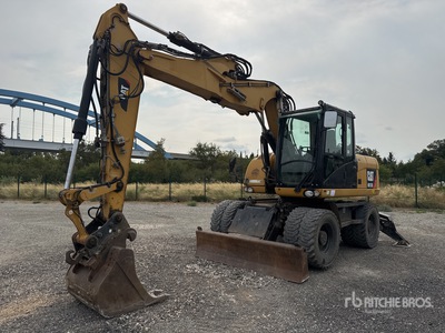 2012 Cat M313D Pelle Sur Pneus Mini pelle hydraulique