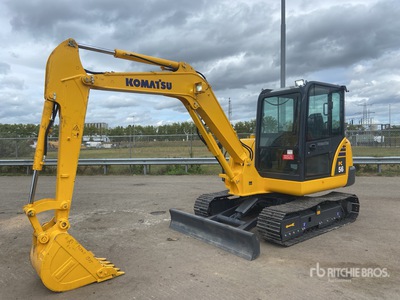 2022 Komatsu PC56-7 Mini Excavator