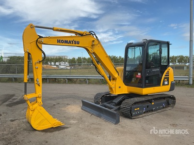 Komatsu PC56-7 Mini Excavator