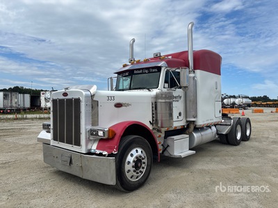 2002 Peterbilt 379 6x4 Cabeza Tractora Cabina Dormitorio