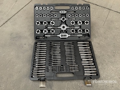 2025 Welgtek 110 Pcs Metric and Tap Die Set CT20110A Articoli da ferramenta e di consumo