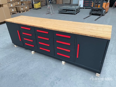2025 Big Red 12 Drawers Tool Cabinet 110" PWT11412 (Unused)