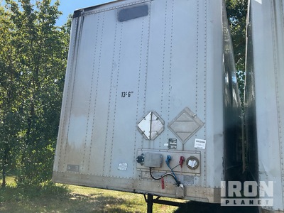 2013 Stoughton AVW-48T-S-C 48 ft x 102 in Sliding T/A Van Trailer