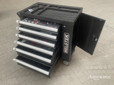 2025 Welgtek Tool Cabinet 6 Drawers 245pcs Bl CT12245EBS (Unused)