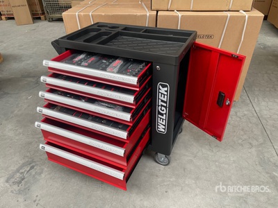 2025 Welgtek Tool Cabinet 6 Drawers 245pcs Re CT12245ERS (Unused)