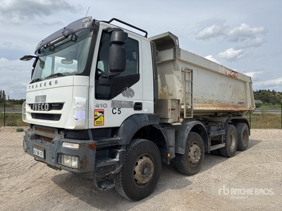 2008 Iveco Trakker 410 8x4 Camion Benne Tri/A Camión dumper