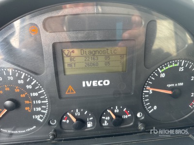 2008 Iveco Trakker 410 8x4 Camion Benne 4-Achs Kipper-Lkw