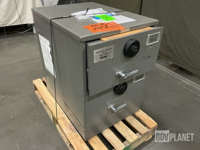 Mosler 2-DRW ML Filing Cabinet Safe