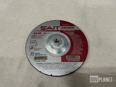 (67) Abrasive Grinding Wheels