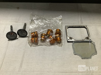 (2) Self-Indicating Bimetal Thermometers, (22) Coupling Halves & Assorted Items