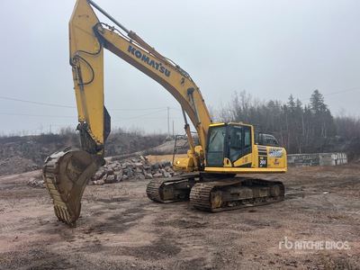 2018 Komatsu HB365LC-3 Hybrid حفارة بجنزير