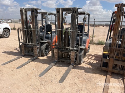 2020 Toyota 8FGU25 4800 lb Cushion Tire Forklift