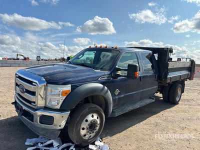 2012 Ford F-550 XLT 4x2 Crew Cab Dump Truck (Inoperable)