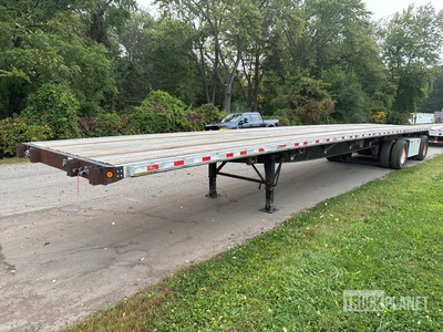 2007 Great Dane 48 ft T/A Spread Axle Flatbed Trailer