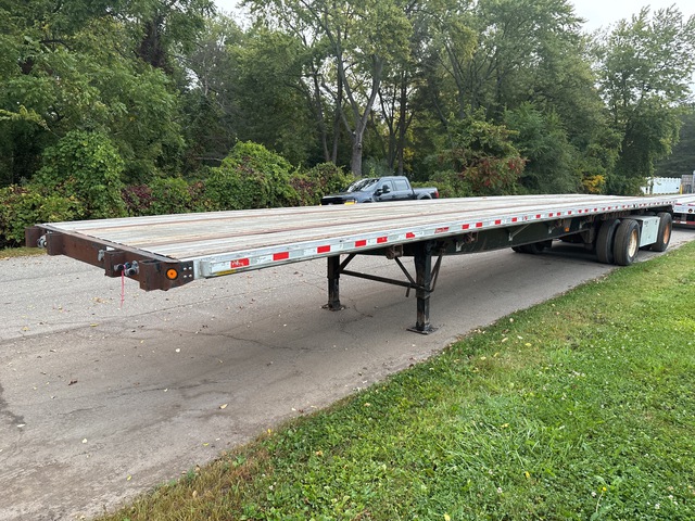 2007 Great Dane 48 ft T/A Spread Axle Flatbed Trailer