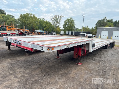 2012 Wilson CD-1080 53 ft T/A Spread Axle Single Drop Plateforme Surbaissée
