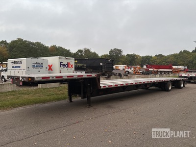2013 Fontaine 53 ft T/A Spread Axle Single Drop Plateforme Surbaissée