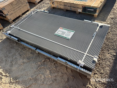 Quantity of (50) 2025 KJ K0408 8 ft x 4 ft Powder Coated Clôture du site (Unused)
