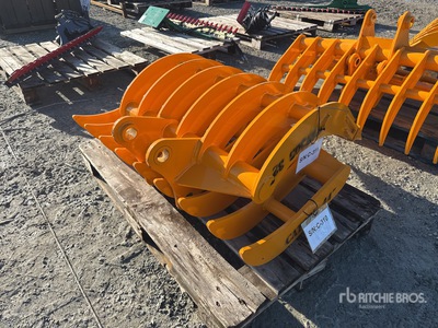 2025 GIYI Excavator Rake (Unused)