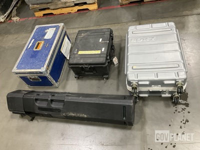 (64) Assorted Storage Cases