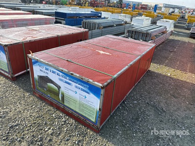 2025 SKLP SK-ZP20 All-Steel Garage Carport Tents and Tent Components (Unused)