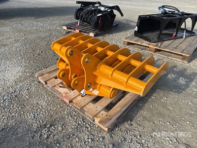 2025 GIYI Excavator Rake (Unused)