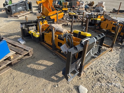 Quantity of (2) 2025 GIYI GY-D680 Skid Steer Post Driver (Unused)