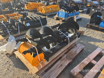 2025 GIYI Alloy Skid Steer Auger (Unused)