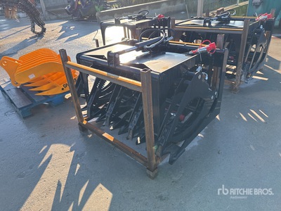2025 GIYI HWG44 Skid Steer Hollow Wood Grabber (Unused)