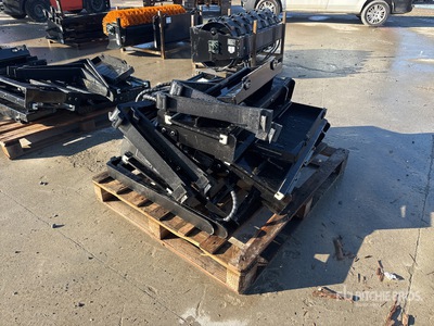 2025 GIYI GY-CYHC Qty of Skid Steer Side Shift Kompaktladergabeln (Unused)