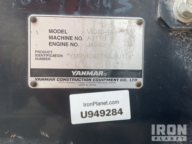 EXCAVADORA 2022 YANMAR VIO801A