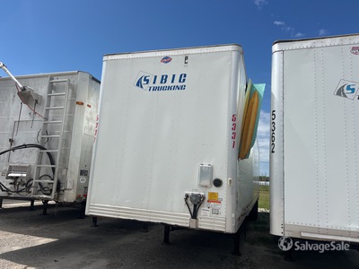 2016 Utility VS2DX 53 ft x 102 in T/A Van Trailer