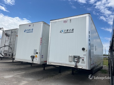 2019 Wabash DVCVHPC 53 ft x 102 in T/A Rimorchio furgonato