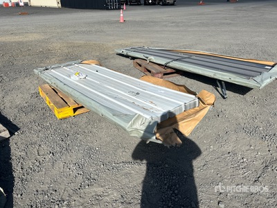 Quantity of (100) 2025 SKLP SKL100 Galvalume Steel Sheets Divers - Matériaux de construction