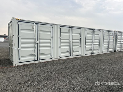 2025 40 ft High Cube Multi-Door Storage Container
