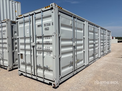 2025 40 ft High Cube Multi-Door Storage Container