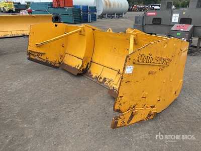 S Houle 8 ft - 12 ft Sneeuwschuiver - Fits Wheel Loader